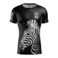 Otso Zebra Kortarmet T-skjorte male