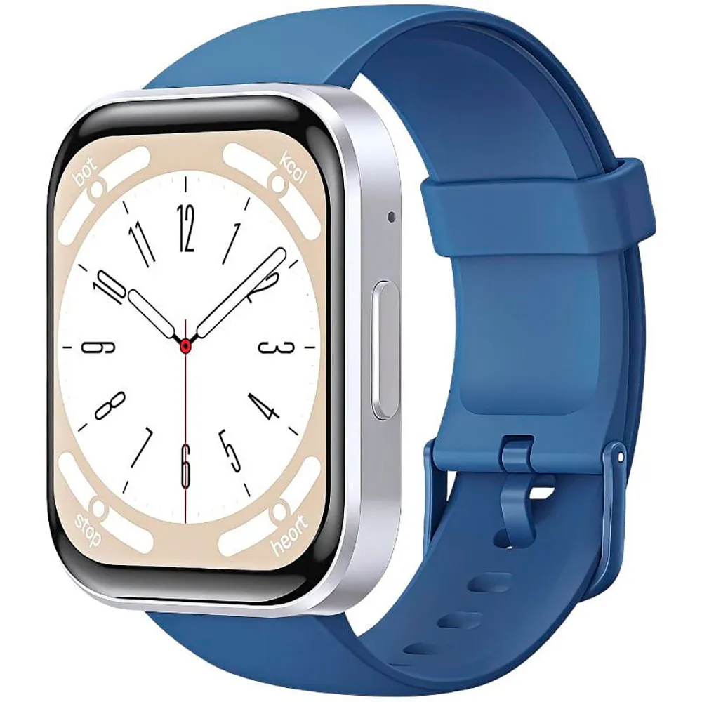Oukitel Bt103 1.91 Smartklokke, Silver / blue
