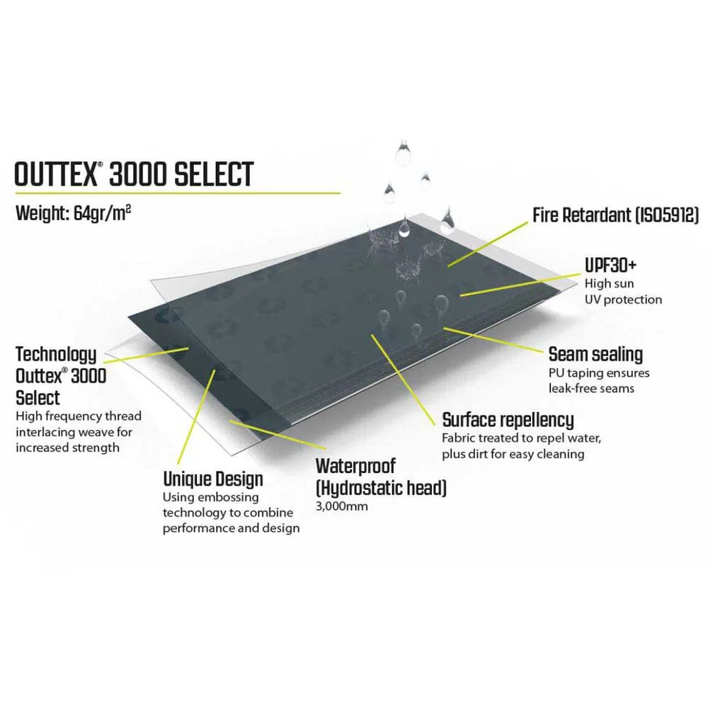 Outwell Air Shelter Biltelt, Grey, One Size Outwell Air Shelter Biltelt, Grey, One Size