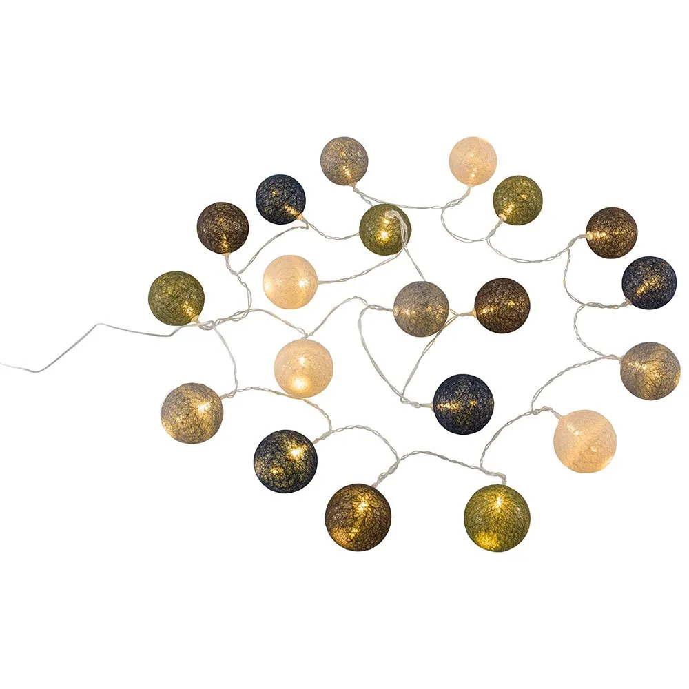 Outwell Alpha Bomull Lett Kjede, Multicolour, 50 Lysstyrker Outwell Alpha Bomull Lett Kjede, Multicolour, 50 Lysstyrker
