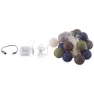 Outwell Alpha Bomull Lett Kjede, Multicolour, 50 Lysstyrker