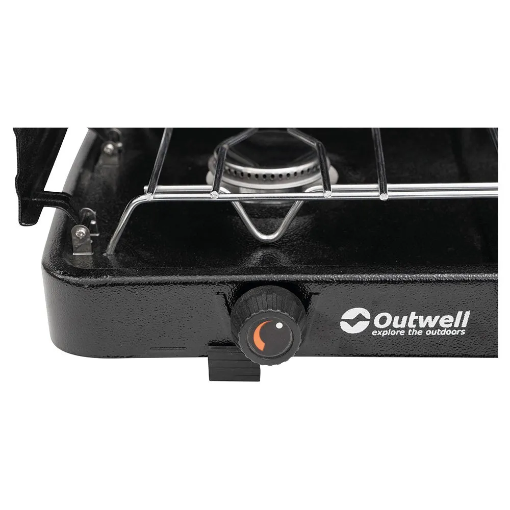 Outwell Appetizer Duo Gasskomfyr For Camping 2 Brennere, Black, One Size Outwell Appetizer Duo Gasskomfyr For Camping 2 Brennere, Black, One Size