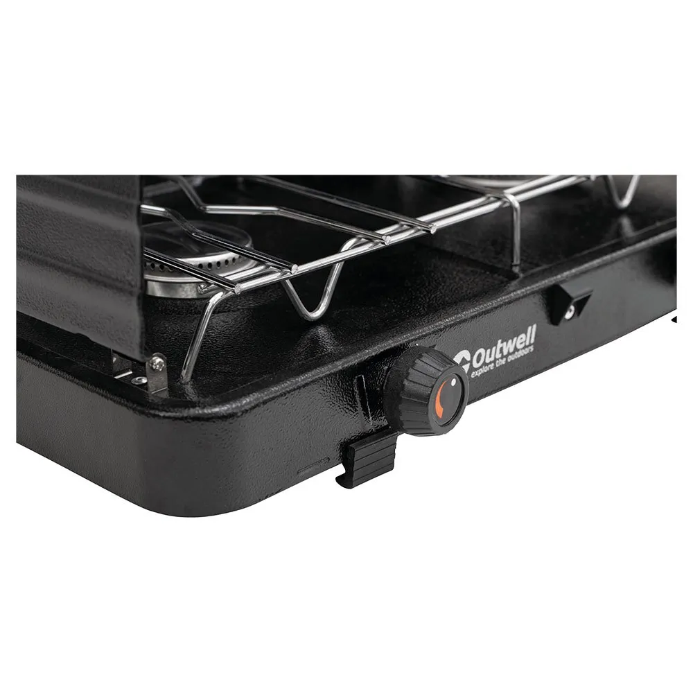 Outwell Appetizer Duo Gasskomfyr For Camping 2 Brennere, Black, One Size Outwell Appetizer Duo Gasskomfyr For Camping 2 Brennere, Black, One Size