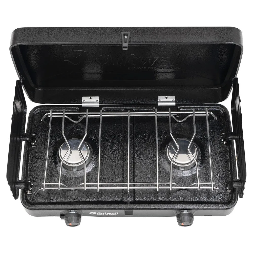 Outwell Appetizer Duo Gasskomfyr For Camping 2 Brennere, Black, One Size Outwell Appetizer Duo Gasskomfyr For Camping 2 Brennere, Black, One Size