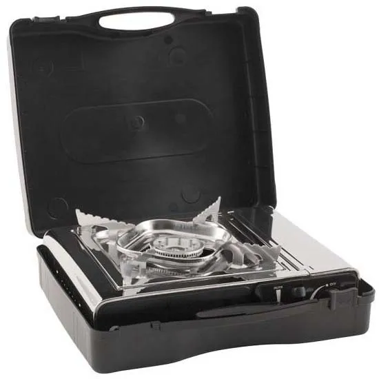 Outwell Appetizer Solo Gasguard Gasskomfyr For Camping, Silver grey, One Size Outwell Appetizer Solo Gasguard Gasskomfyr For Camping, Silver grey, One Size