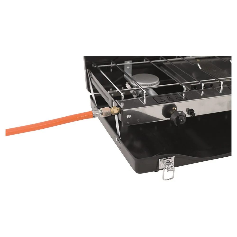 Outwell Appetizer Trio Gasskomfyr For Camping 3 Brennere, Black, One Size