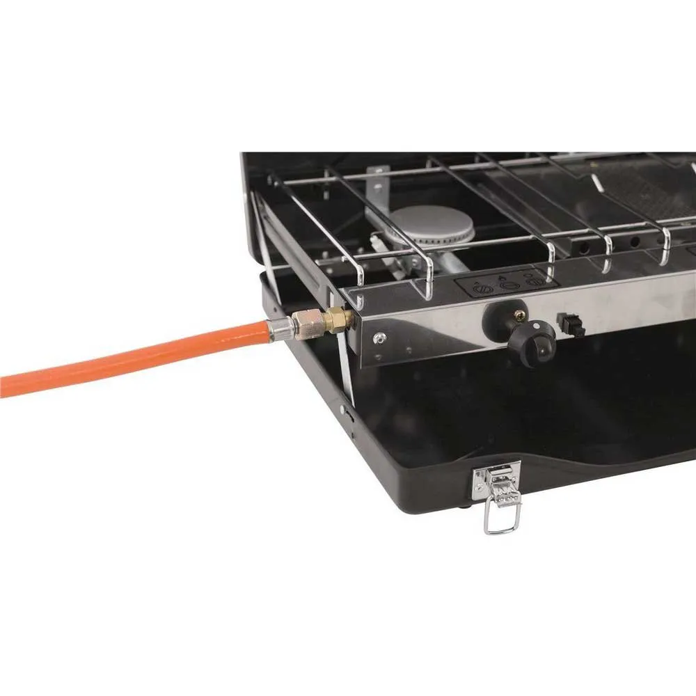 Outwell Appetizer Trio Gasskomfyr For Camping 3 Brennere, Black, One Size