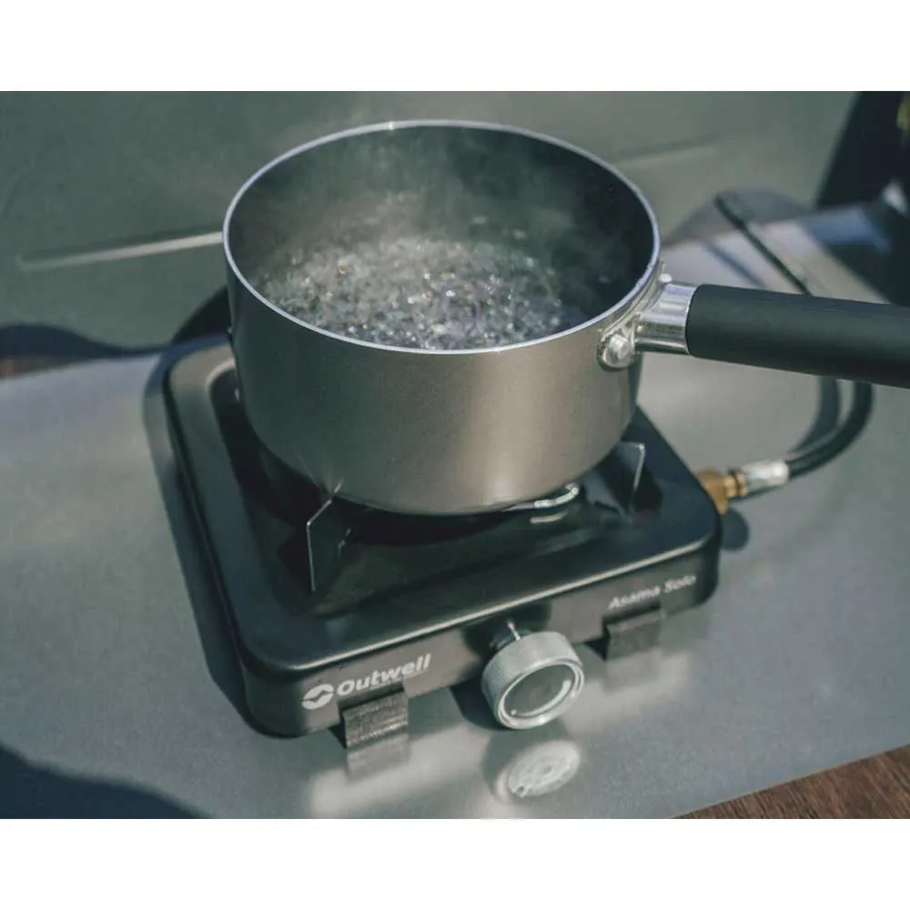 Outwell Asama Solo Gasskomfyr For Camping, Black, One Size Outwell Asama Solo Gasskomfyr For Camping, Black, One Size