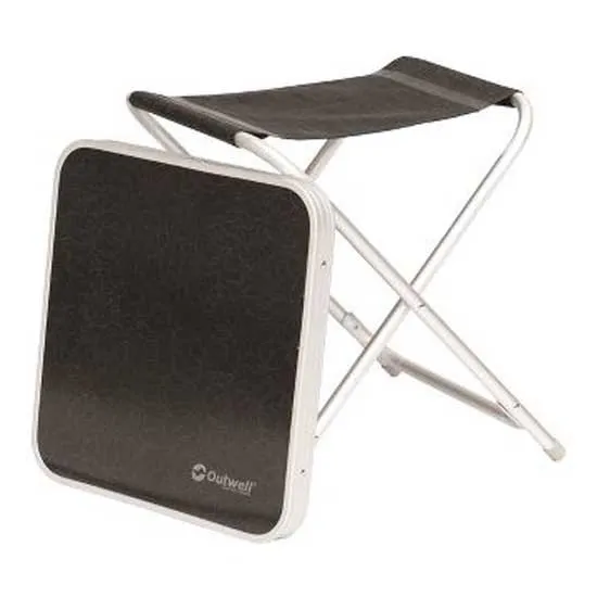 Outwell Baffin Stool& Bord, Black & grey, One Size