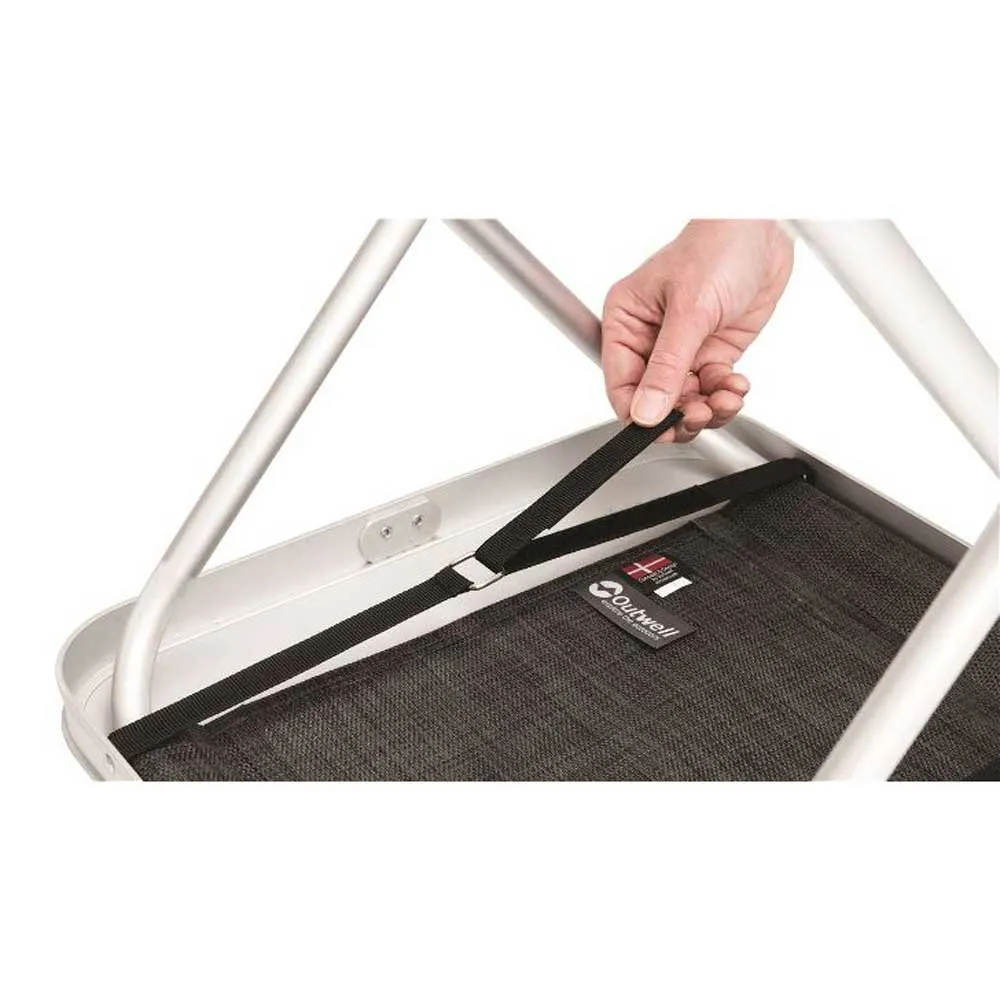 Outwell Baffin Stool& Bord, Black & grey, One Size
