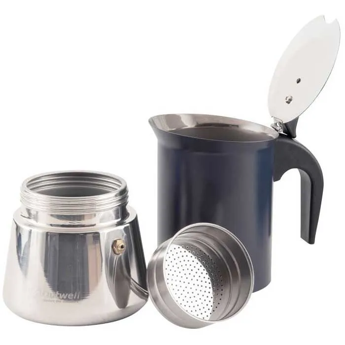 Outwell Barista Kaffetrakter, Blue, One Size Outwell Barista Kaffetrakter, Blue, One Size