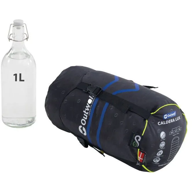 Outwell Caldera Lux Sovepose, Olivine, Left Zipper Outwell Caldera Lux Sovepose, Olivine, Left Zipper
