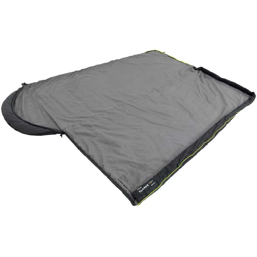 Outwell Caldera Sovepose, Black / grey, Left Zipper Outwell Caldera Sovepose, Black / grey, Left Zipper