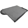 Outwell Caldera Sovepose, Black / grey, Left Zipper