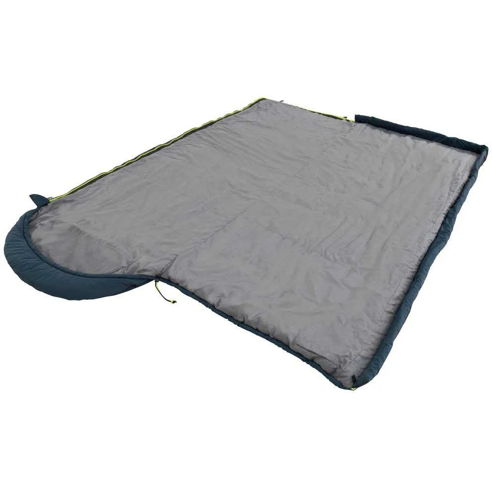 Outwell Caldera Supreme Sovepose, Blue, Left Zipper Outwell Caldera Supreme Sovepose, Blue, Left Zipper