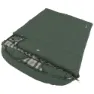 Outwell Camper Lux Double Sovepose, Forest green, Right Zipper
