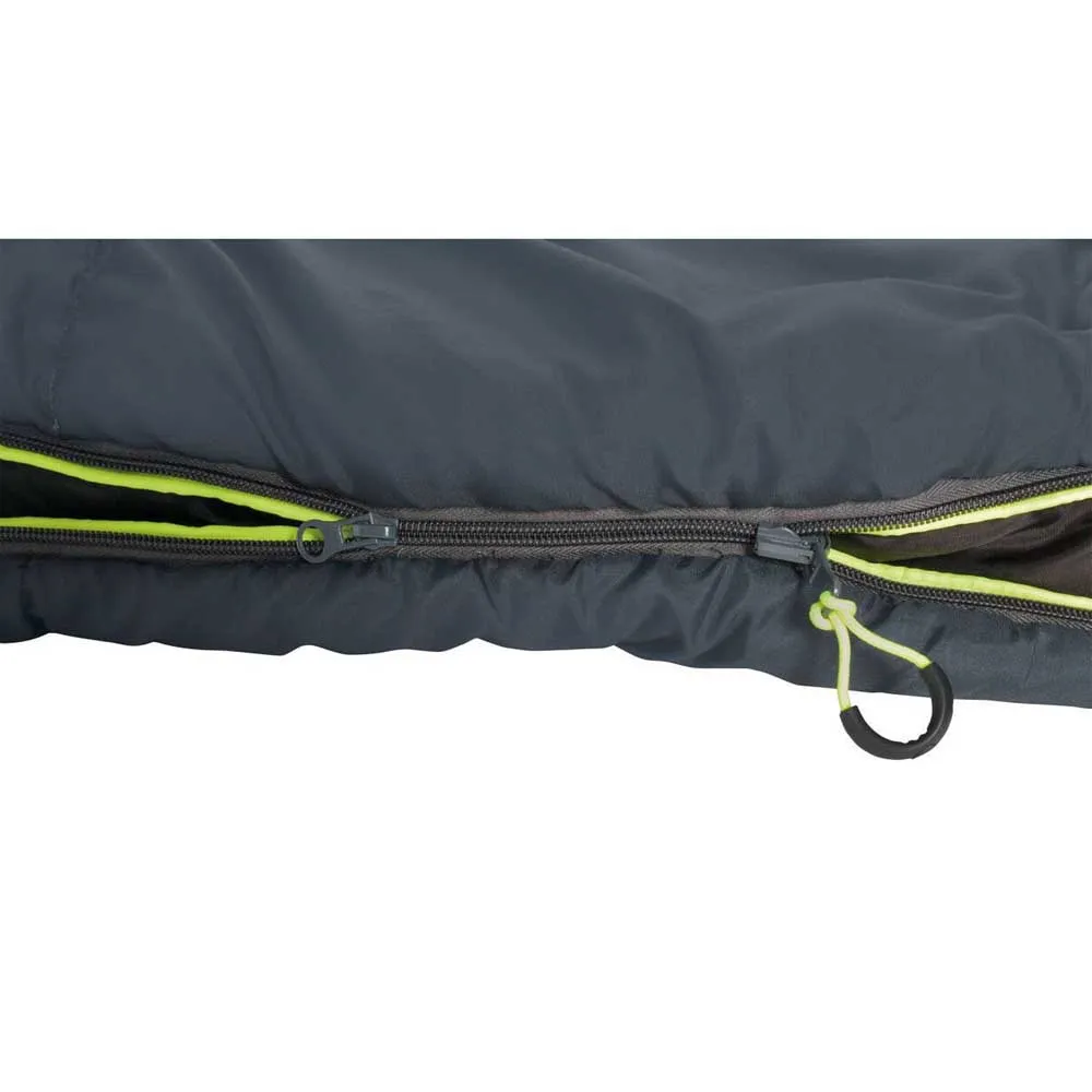 Outwell Campion Lux Double Sovepose, Dark grey, Left Zipper