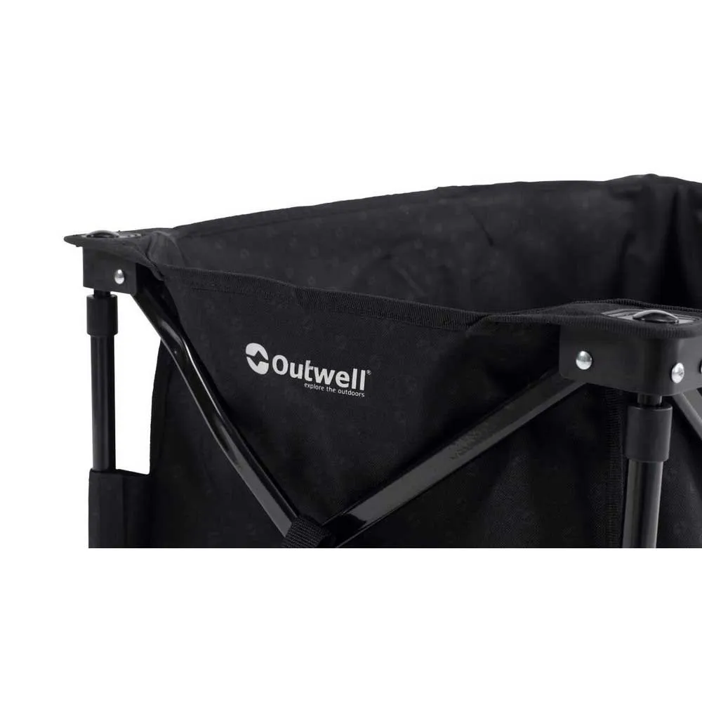 Outwell Cancun Transporter Folding Handlevogn, Black, One Size