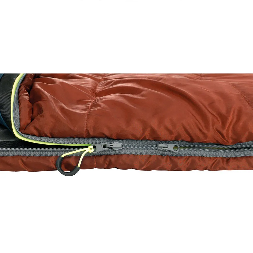 Outwell Canella Lux Sovepose, Warm red, Left Zipper Outwell Canella Lux Sovepose, Warm red, Left Zipper