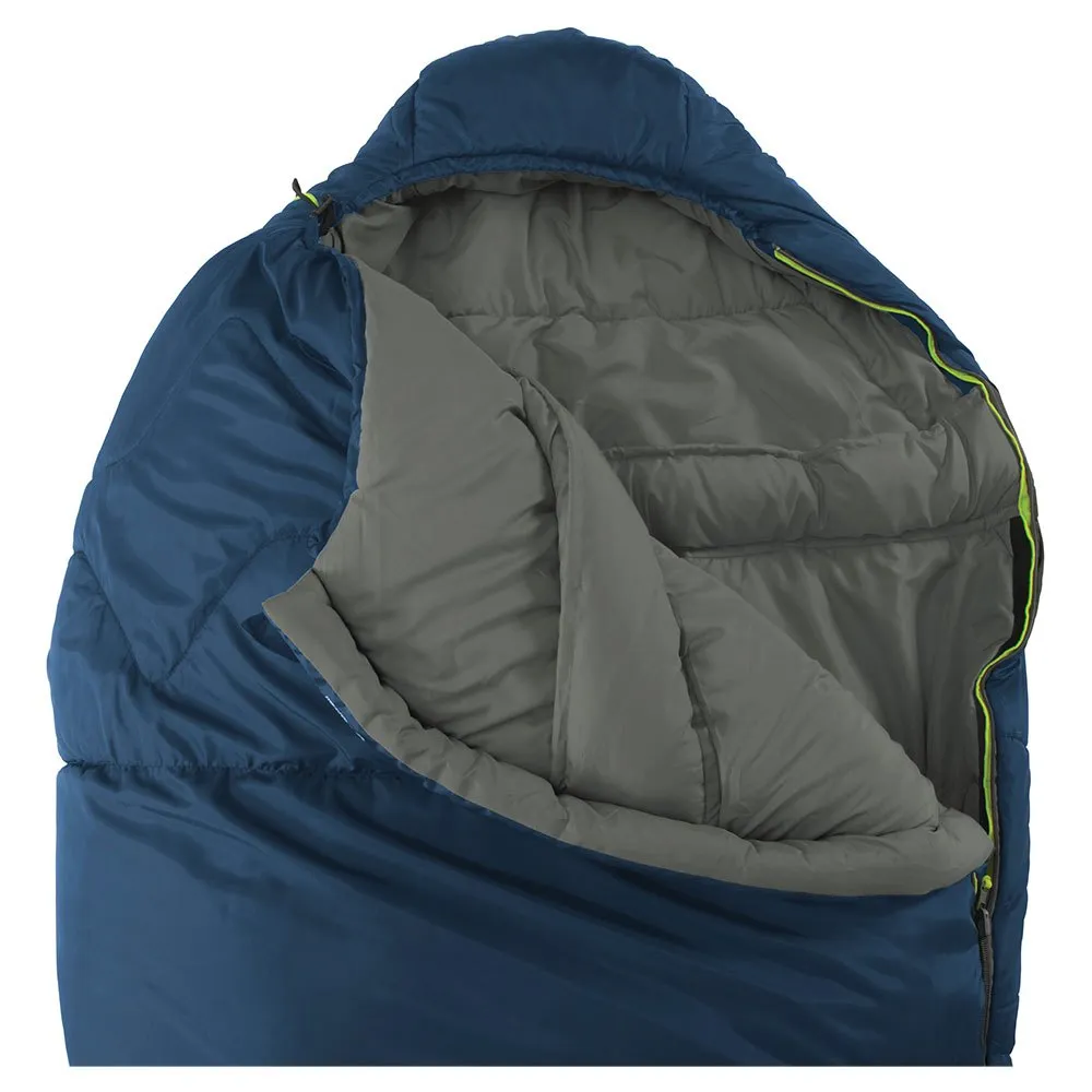 Outwell Cedar Lux Sovepose, Blue, Left Zipper