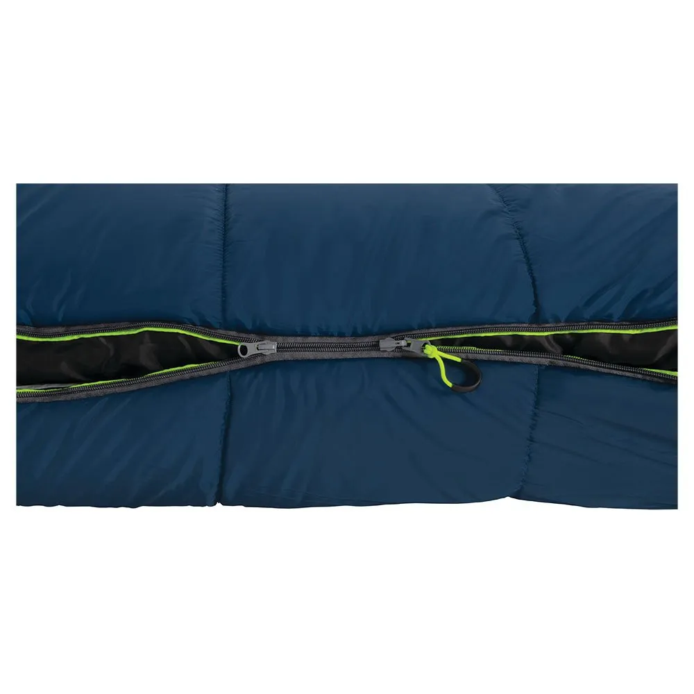 Outwell Cedar Lux Sovepose, Blue, Left Zipper