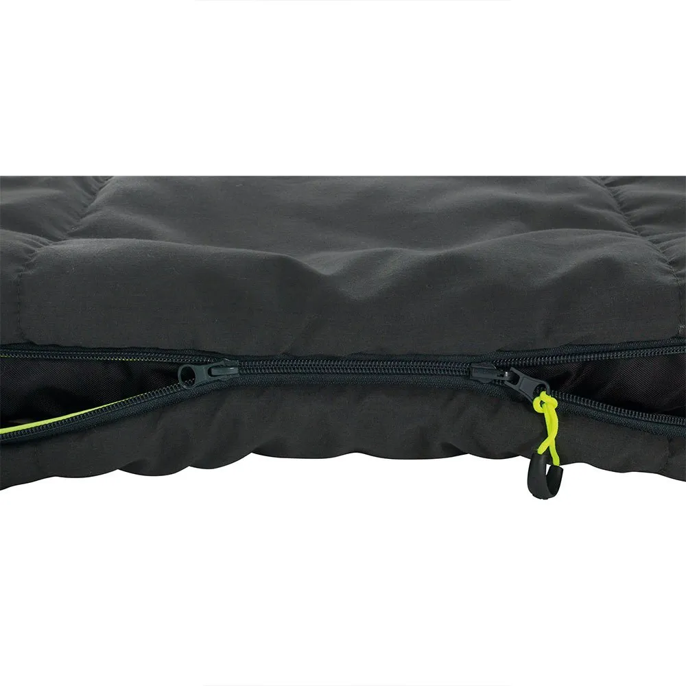 Outwell Celestial Lux Double Sovepose, Grey, Right Zipper Outwell Celestial Lux Double Sovepose, Grey, Right Zipper