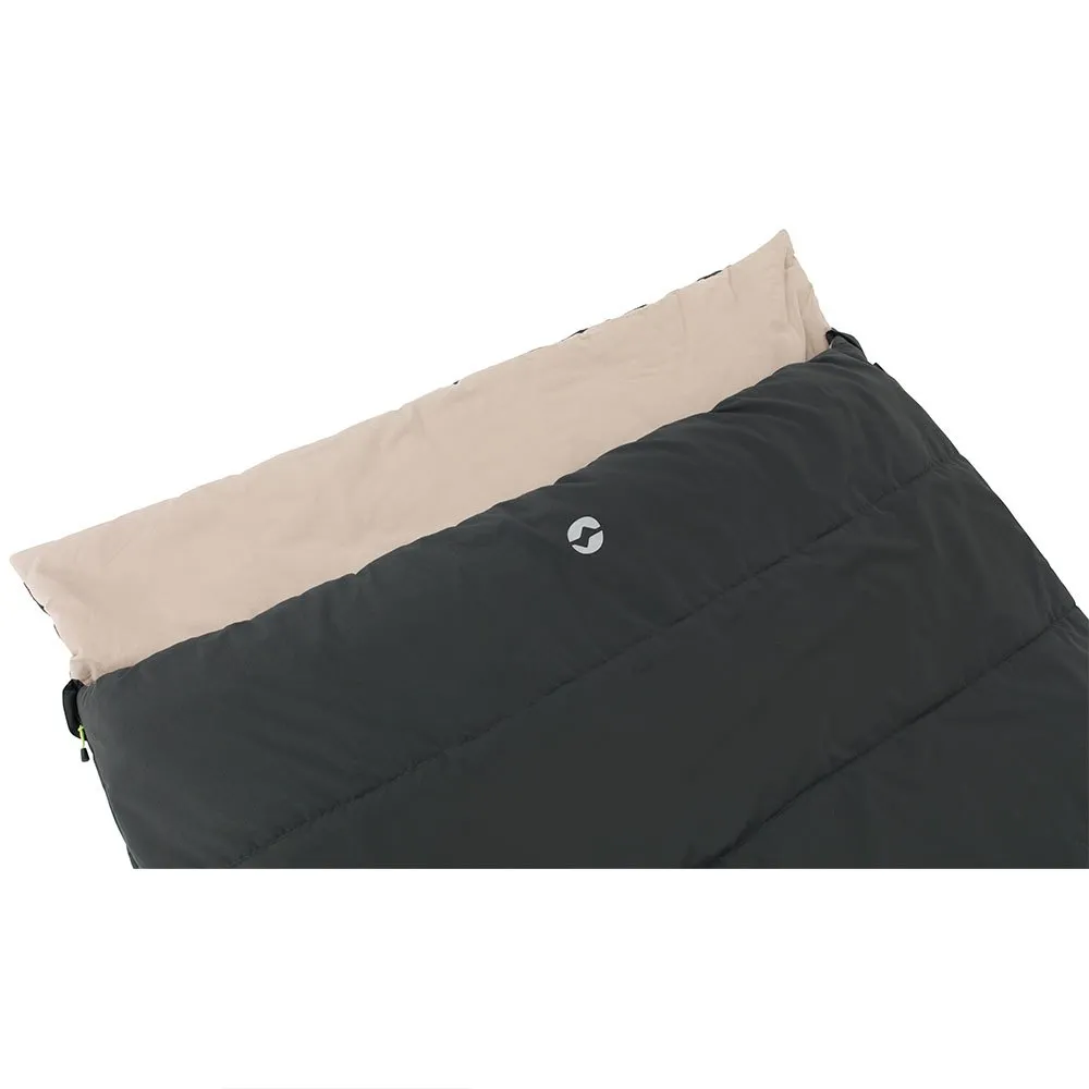 Outwell Celestial Lux Double Sovepose, Grey, Right Zipper Outwell Celestial Lux Double Sovepose, Grey, Right Zipper