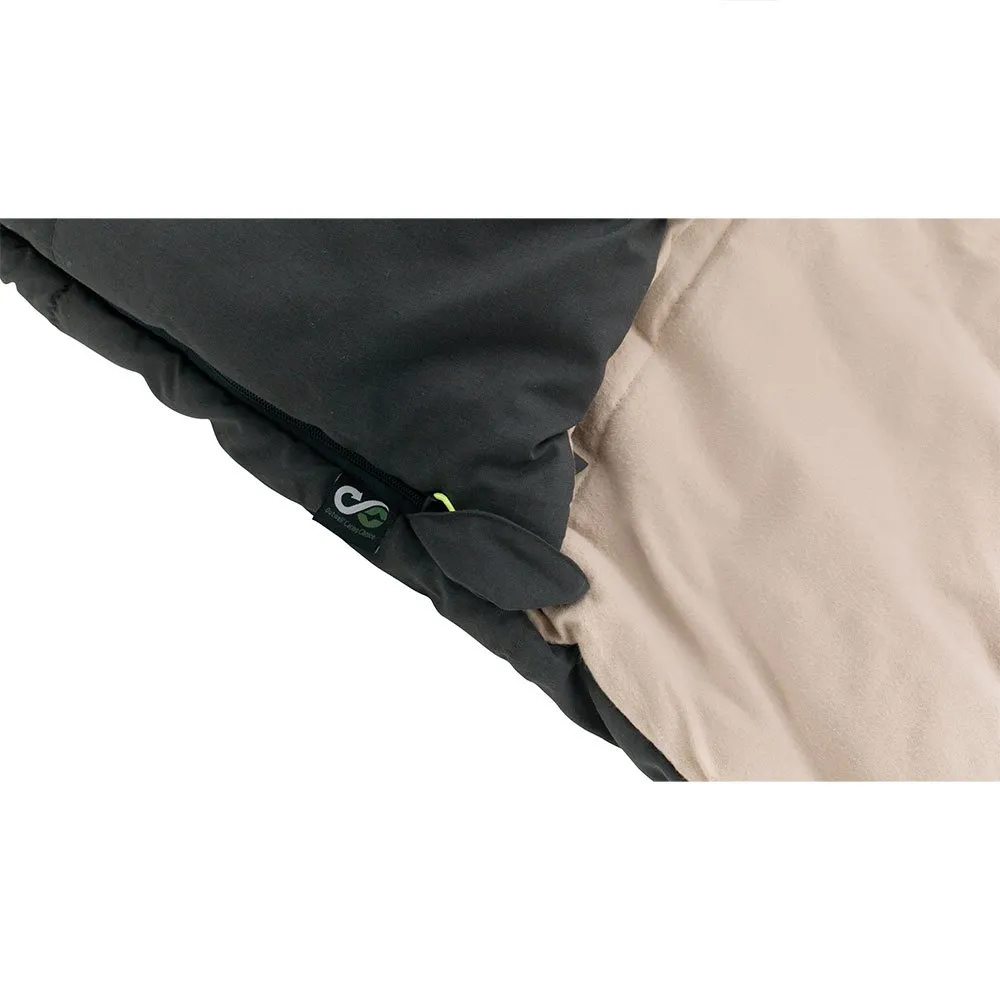 Outwell Celestial Lux Double Sovepose, Grey, Right Zipper Outwell Celestial Lux Double Sovepose, Grey, Right Zipper