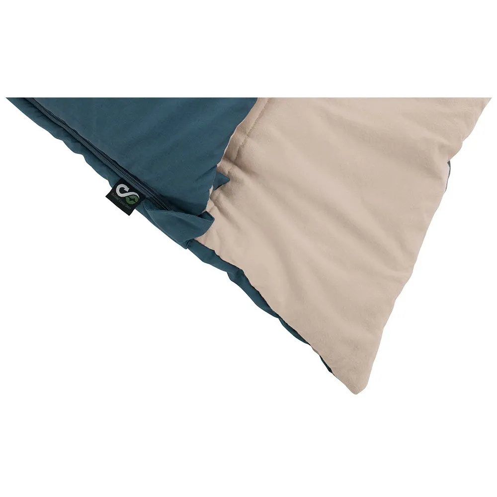 Outwell Celestial Lux Sovepose, Blue, Left Zipper Outwell Celestial Lux Sovepose, Blue, Left Zipper
