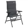 Outwell Clements Stol, Black / grey, 74 x 77 x 121cm