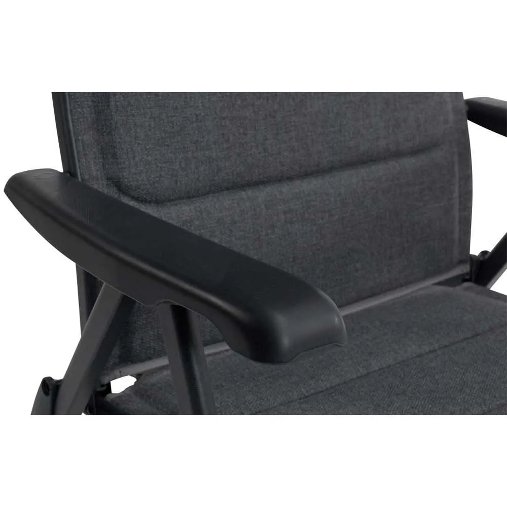 Outwell Clements Stol, Black / grey, 74 x 77 x 121cm