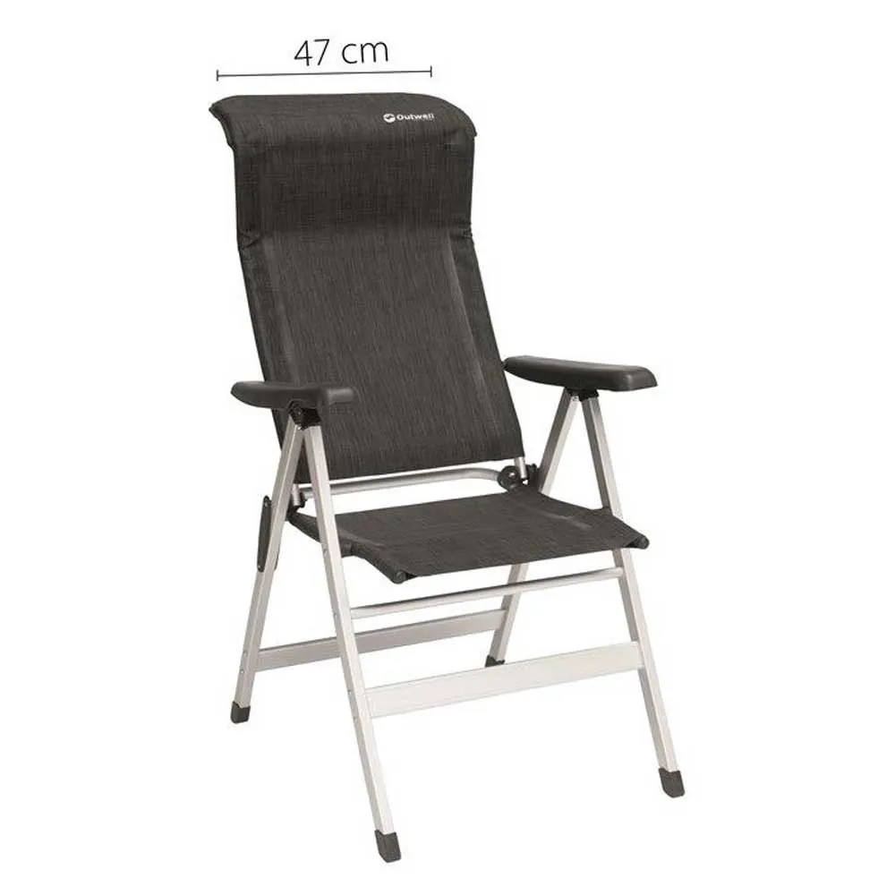 Outwell Columbia Lenestol, Black, One Size