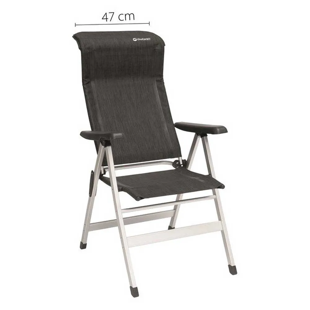 Outwell Columbia Lenestol, Black, One Size