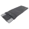 Outwell Companion Lux Sovepose, Grey, Left Zipper