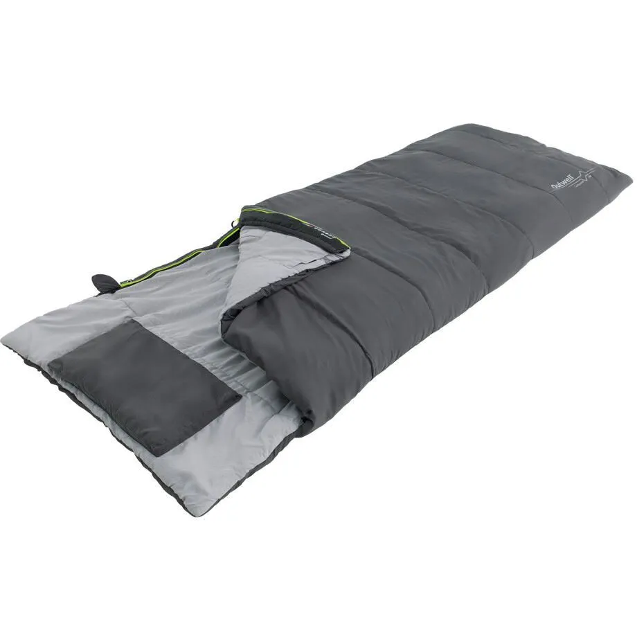 Outwell Companion Lux Sovepose, Grey, Left Zipper