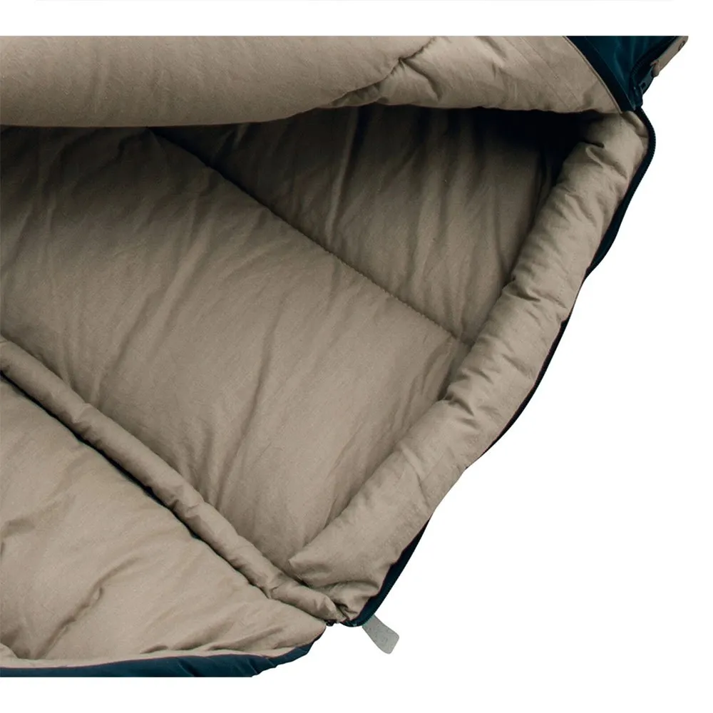 Outwell Constellation Lux Sovepose, Blue, Left Zipper Outwell Constellation Lux Sovepose, Blue, Left Zipper
