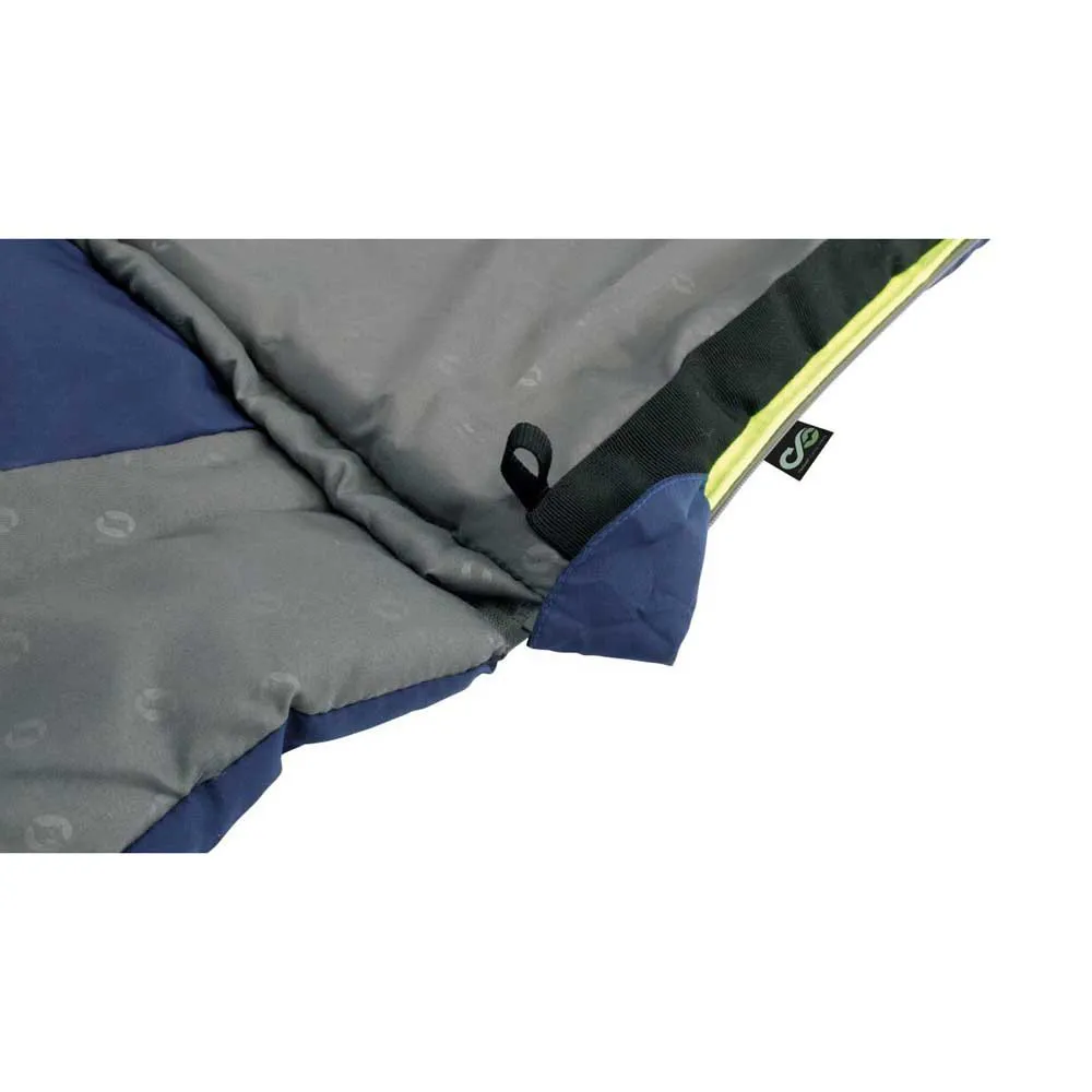Outwell Contour Lux Double Sovepose, Imperial blue, Right Zipper Outwell Contour Lux Double Sovepose, Imperial blue, Right Zipper