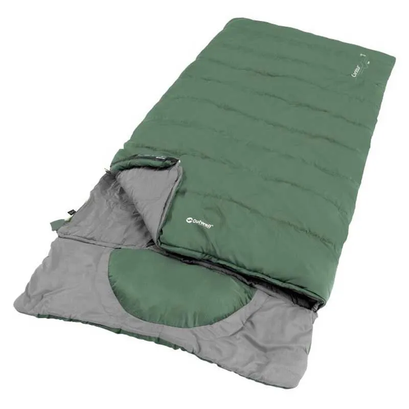 Outwell Contour Lux Xl Sovepose, Green, Left Zipper Outwell Contour Lux Xl Sovepose, Green, Left Zipper