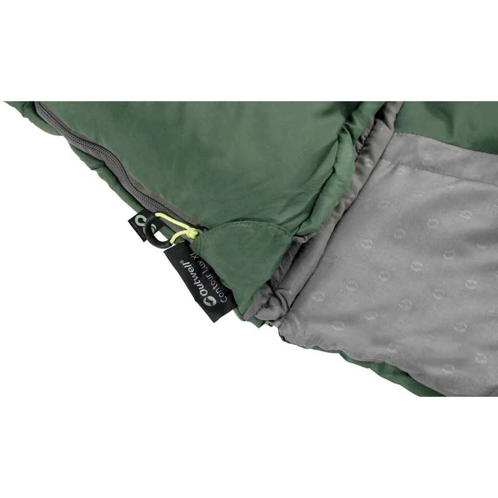 Outwell Contour Lux Xl Sovepose, Green, Left Zipper Outwell Contour Lux Xl Sovepose, Green, Left Zipper