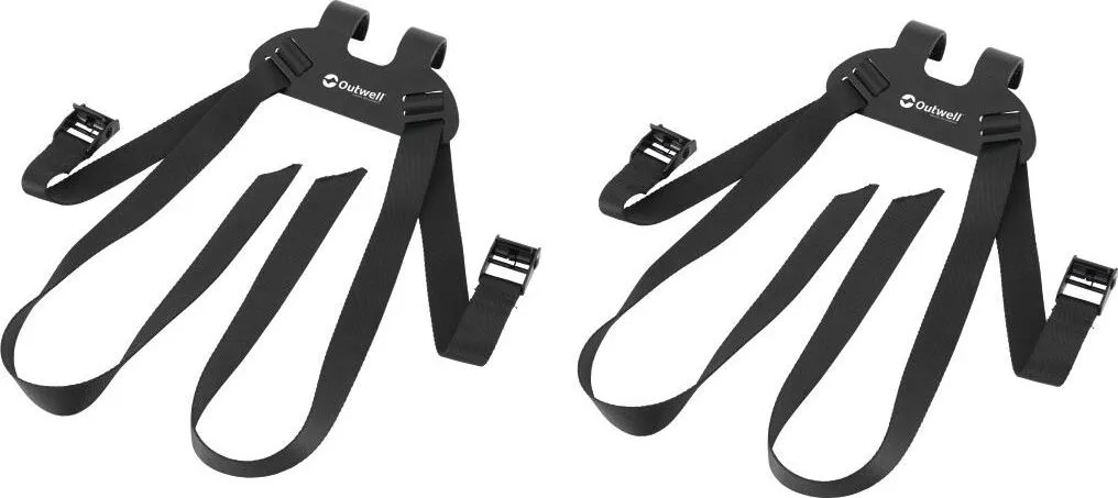 Outwell Coolbox Tie Down System, Black, One Size