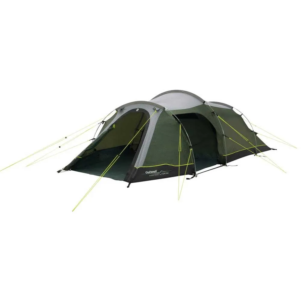 Outwell Earth 3 Plus Telt, Green, 3 Steder