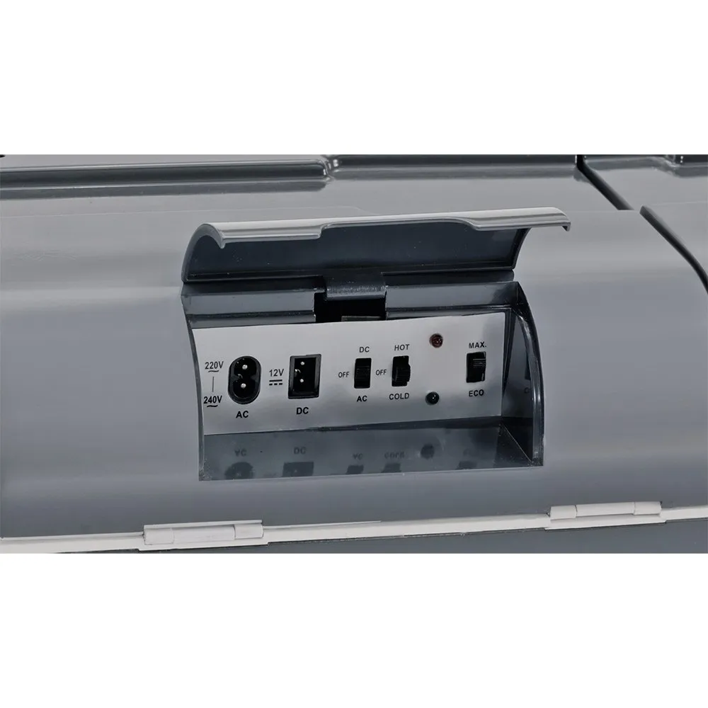 Outwell Ecocool 12v/230v 24l Stiv Bærbar Kjøleboks, Slate grey, One Size