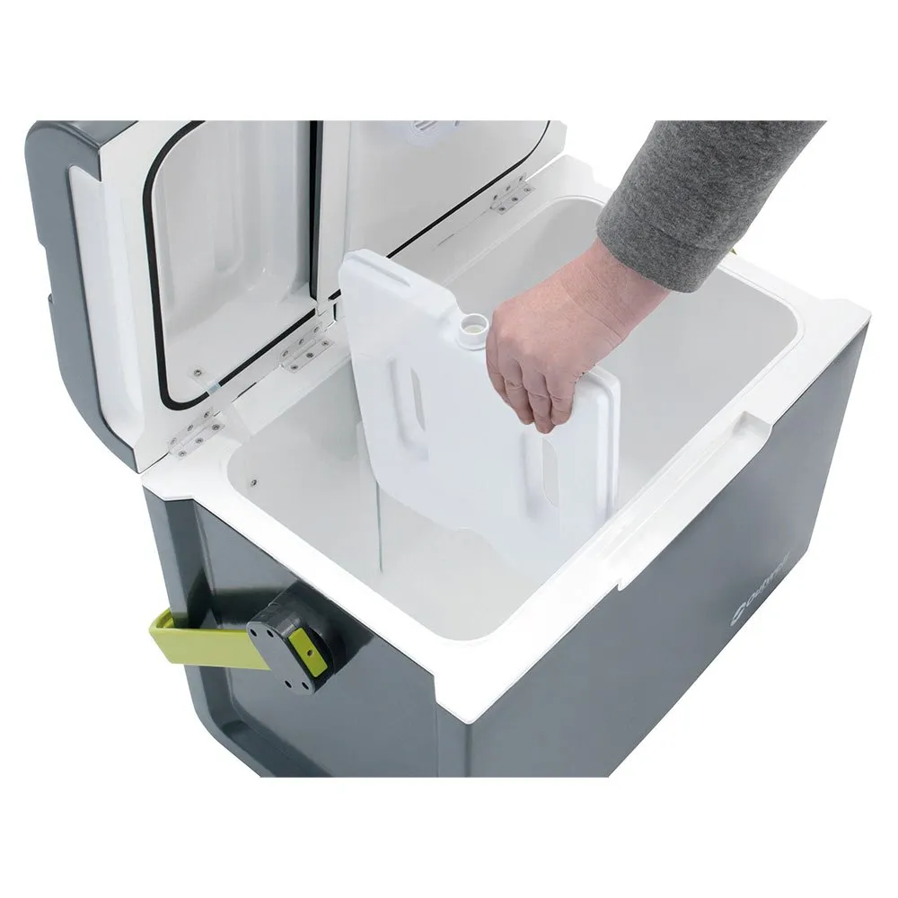 Outwell Ecocool 12v/230v 24l Stiv Bærbar Kjøleboks, Slate grey, One Size
