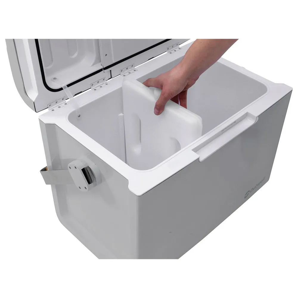 Outwell Ecolux 12v/230 24l Stiv Bærbar Kjøleboks, Light grey, One Size