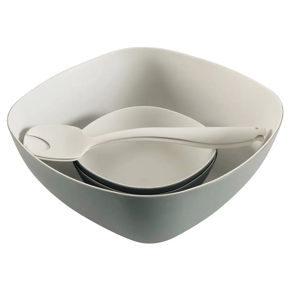 Outwell Gala-salatservice, Grey & sand, One Size