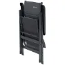 Outwell Helena Stol, Black / grey, 64 x 76 x 112cm