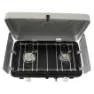 Outwell Katmai Duo Gasskomfyr For Camping, Silver grey, One Size