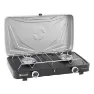 Outwell Mauna Duo Gasskomfyr For Camping, Silver grey, One Size