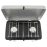 Outwell Mauna Duo Gasskomfyr For Camping, Silver grey, One Size