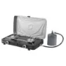 Outwell Mauna Duo Gasskomfyr For Camping, Silver grey, One Size